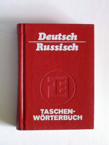 Imagen de archivo de Taschenwrterbuch Deutsch-Russisch a la venta por Versandantiquariat Felix Mcke