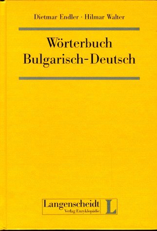 Stock image for Langenscheidt Wrterbuch Bulgarisch- Deutsch for sale by medimops