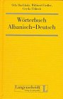 Stock image for Wrterbuch Albanisch-Deutsch for sale by medimops