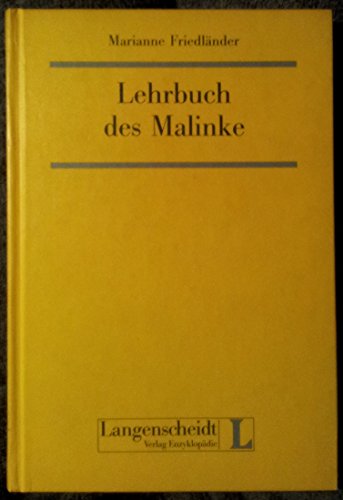 9783324003346: Lehrbuch des Malinke