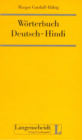 Imagen de archivo de Wrterbuch Deutsch - Hindi. Rund 25 000 Stichwrter und Wendungen a la venta por medimops