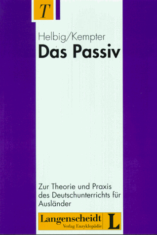 Imagen de archivo de DAS PASSIV a la venta por German Book Center N.A. Inc.