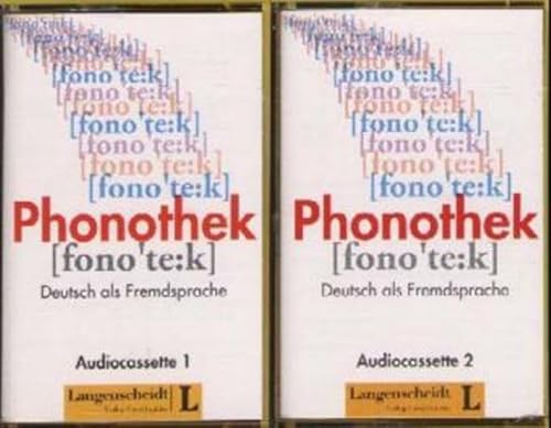 Imagen de archivo de PHONOTHEK Deutsch als Fremdsprache AUDIO CDs (2) a la venta por German Book Center N.A. Inc.