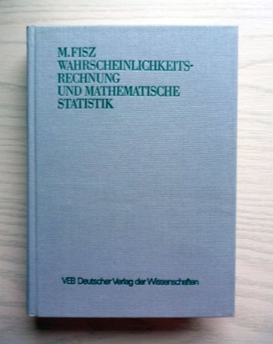 Imagen de archivo de Wahrscheinlichkeitsrechnung und mathematische Statistik a la venta por medimops