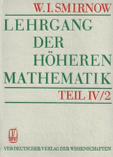 Beispielbild fr Lehrgang der hheren Mathematik zum Verkauf von Buchpark