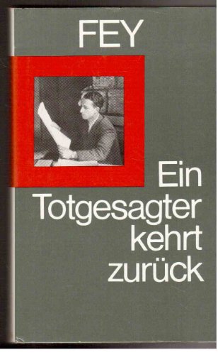 Stock image for Ein Totgesagter kehrt zurck, for sale by medimops
