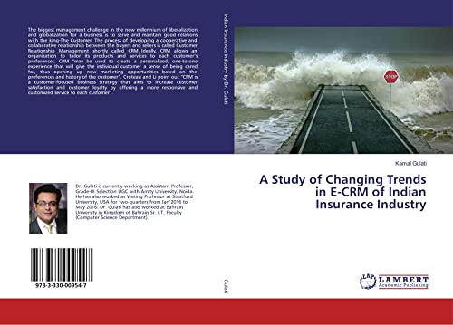 9783330009547: A Study of Changing Trends in E-CRM of Indian Insurance Industry