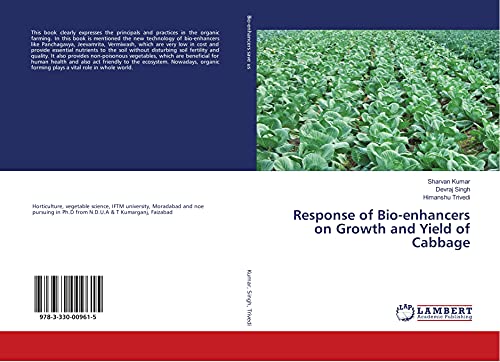 9783330009615: Response of Bio-enhancers on Growth and Yield of Cabbage