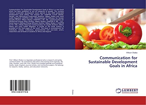 9783330017108: Communication for Sustainable Development Goals in Africa