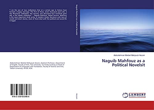 Imagen de archivo de Naguib Mahfouz as a Political Novelsit a la venta por Revaluation Books