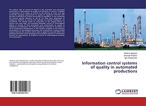 9783330045187: Information control systems of quality in automated productions