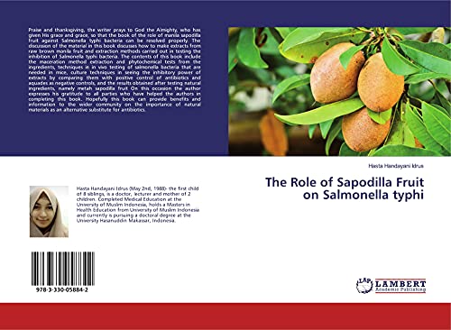 Stock image for The Role of Sapodilla Fruit on Salmonella typhi for sale by Revaluation Books