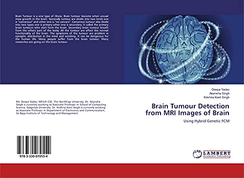 9783330070554: Brain Tumour Detection from MRI Images of Brain: Using Hybrid Genetic FCM