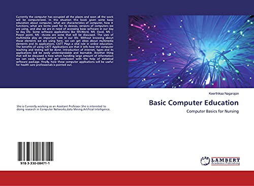 9783330084711: Basic Computer Education: Computer Basics for Nursing