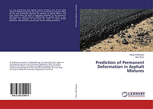 9783330324916: Prediction of Permanent Deformation in Asphalt Mixtures