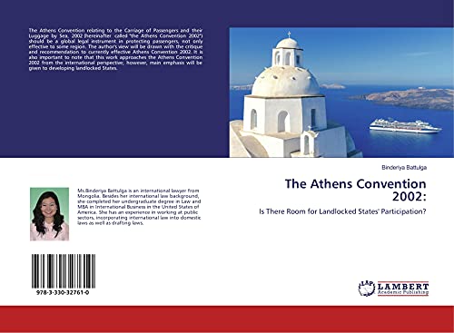 9783330327610: The Athens Convention 2002:: Is There Room for Landlocked States' Participation?