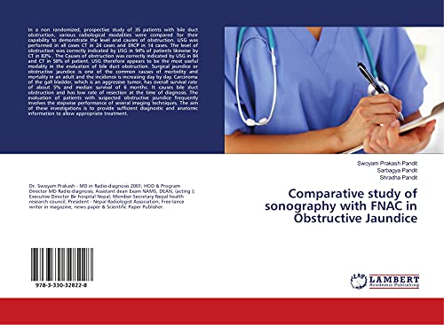 9783330328228: Comparative study of sonography with FNAC in Obstructive Jaundice