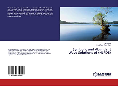 9783330329140: Symbolic and Abundant Wave Solutions of (NLPDE)