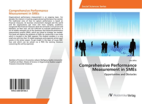 9783330501362: Comprehensive Performance Measurement in SMEs: Opportunities and Obstacles