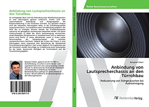 9783330504110: Anbindung von Lautsprecherchassis an den Trrohbau: Reduzierung von Strgeruschen bei Audioanregung (German Edition)