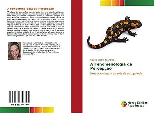 9783330744790: A Fenomenologia da Percepo: Uma abordagem atravs da Autopoiesis (Portuguese Edition)