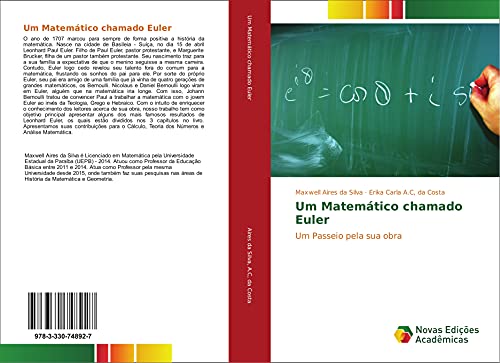 Beispielbild fr Um Matemtico chamado Euler: Um Passeio pela sua obra zum Verkauf von Revaluation Books