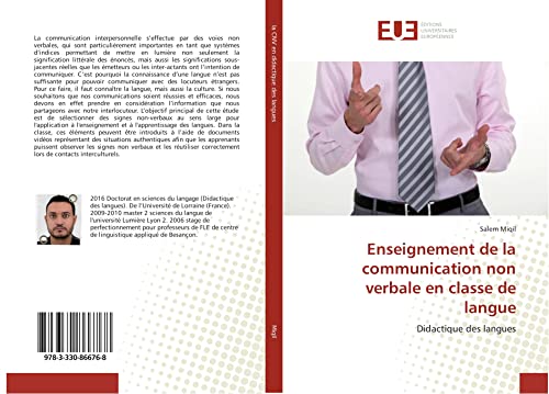 Stock image for Enseignement de la communication non verbale en classe de langue : Didactique des langues for sale by Buchpark