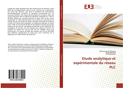 9783330878921: Etude analytique et experimentale du reseau PLC (OMN.UNIV.EUROP.)