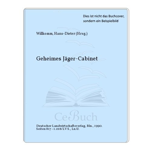 9783331004336: Geheimes Jger-Cabinet