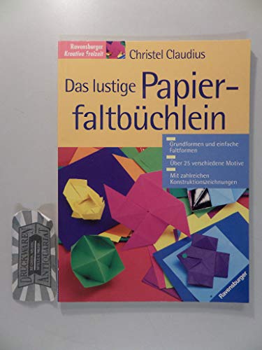 Imagen de archivo de Das lustige Papierfaltbchlein. Einfache Faltformen a la venta por medimops