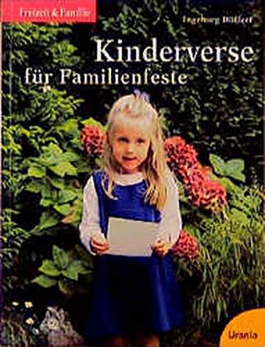 Beispielbild für Kinderverse für Familienfeste zum Verkauf von Ettlinger BUCHFLOHMARKT