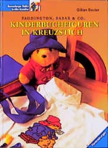 9783332010992: Kinderbuchfiguren in Kreuzstich. Paddington, Babar und Co.
