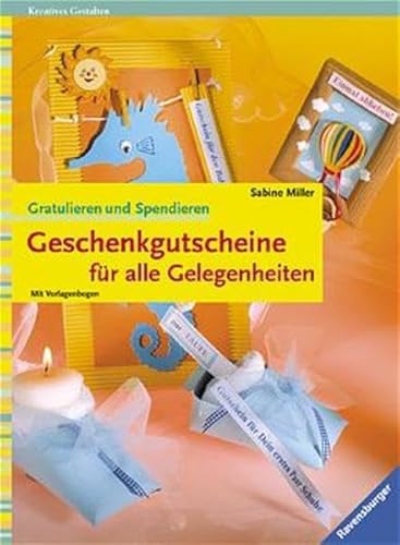 Beispielbild fr Geschenkgutscheine fr alle Gelegenheiten zum Verkauf von Ammareal