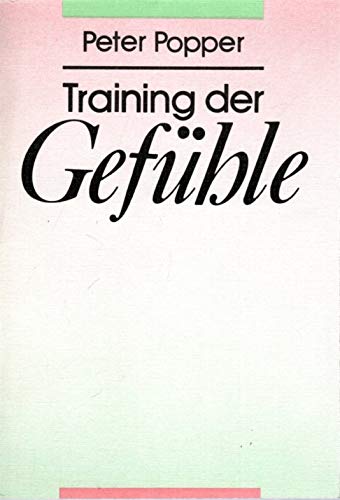 9783333003542: Training der Gefhle