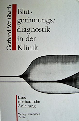 Imagen de archivo de Blutgerinnungsdiagnostik in der Klinik a la venta por medimops