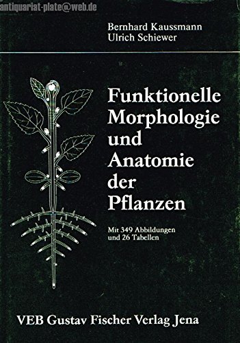 Funktionelle Morphologie und Anatomie der Pflanzen