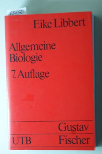 Beispielbild fr Allgemeine Biologie zum Verkauf von Versandantiquariat Felix Mcke