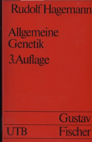 Imagen de archivo de Allgemeine Genetik a la venta por Antiquariat Walter Nowak