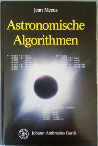 Astronomische Algorithmen - Meeus, Jean