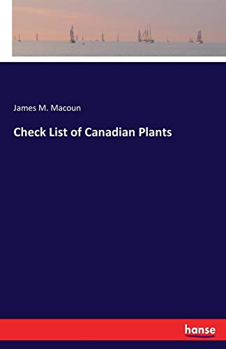Imagen de archivo de Check List of Canadian Plants a la venta por Chiron Media