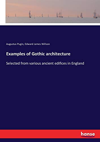 Stock image for Examples of Gothic architecture: Selected from various ancient edifices in England for sale by Lucky's Textbooks