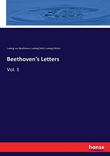 Imagen de archivo de Beethoven's Letters: Vol. 1 a la venta por Lucky's Textbooks