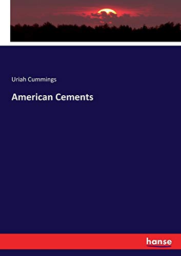 9783337321642: American Cements