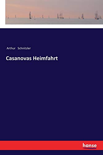 9783337356088: Casanovas Heimfahrt