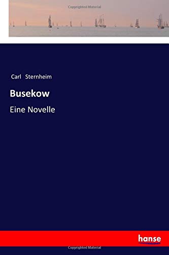 9783337361983: Busekow: Eine Novelle