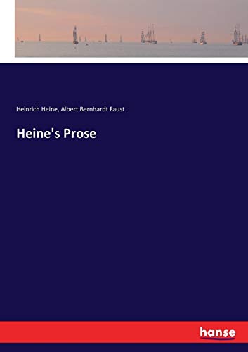 Stock image for Heine's Prose for sale by Lucky's Textbooks