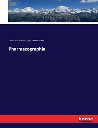 Imagen de archivo de Pharmacographia a la venta por Lucky's Textbooks