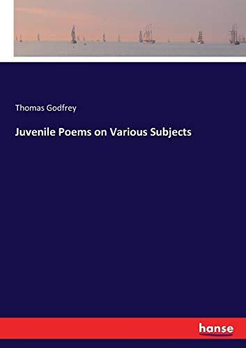 9783337376109: Juvenile Poems on Various Subjects
