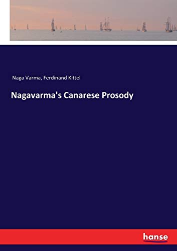 Imagen de archivo de Nagavarma's Canarese Prosody a la venta por Ria Christie Collections