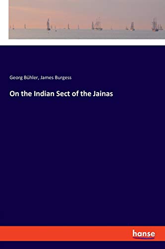 Beispielbild fr On the Indian Sect of the Jainas zum Verkauf von Lucky's Textbooks